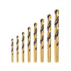 Vrtáky do kovu sada 8 ks 2-8 mm HSS TOTAL