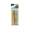 Elastické stahovací pásky 2,9×180 mm, 50 ks mix barev BRADAS