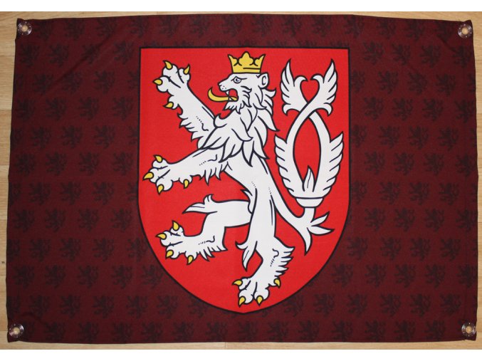 Vlajka - Český lev (znak)