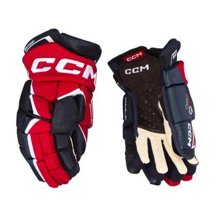 Rukavice CCM Jetspeed FT6 PRO navy red white hlavní pohled