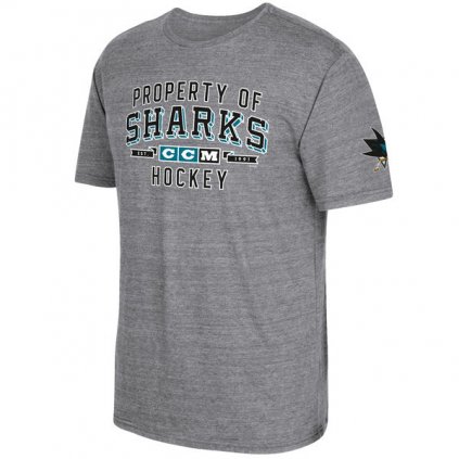 Triko CCM Property Block Tee San Jose Sharks