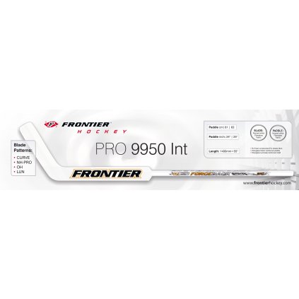 Brankařská hokejka Frontier 9950 Intermediate Goal