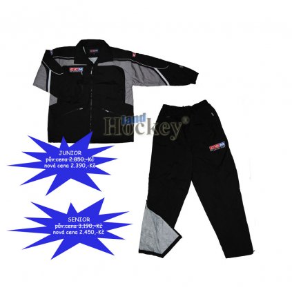 Zimní souprava CCM 3065 Coach Suit šedo-černá