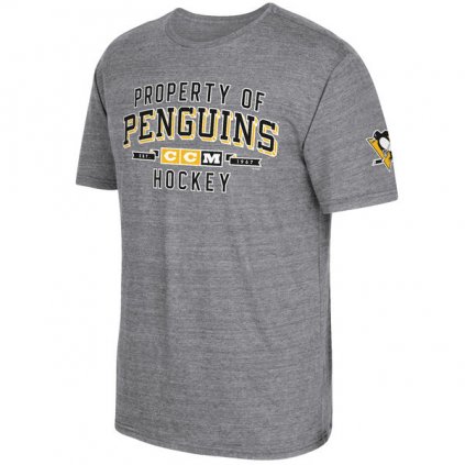 Triko CCM Property Block Tee Pittsburgh Penguins