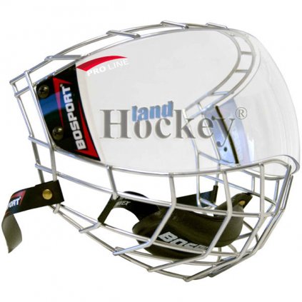 Plexi s mřížkou na hokejovou helmu Bosport Uniplexi Convex
