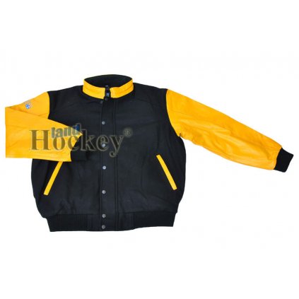 Bunda Tackla Baseball Jacket černo-žlutá