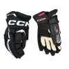 Rukavice CCM Jetspeed FT6 PRO černo bílé hlavní pohled