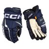 Rukavice CCM Tacks XF PRO navy bílé