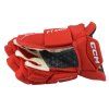 Rukavice CCM Jetspeed FT680 červeno bílé dlaň