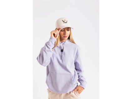 Lavender mikina s kapucí | dámská