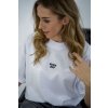 PUCK OFF oversized triko bílé | unisex
