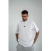 PUCK OFF oversized triko bílé | unisex