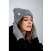 šedý set čepice rukavice (6)