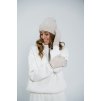 krémový set čepice rukavice (5)