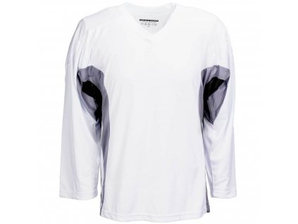 Bílý tréninkový hokejový dres Sherwood SW200