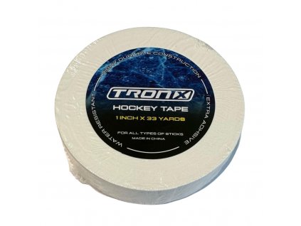 TronX Cloth White Hockey Tape (1 inch x 33 yards)