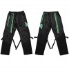 Černé/zelené kalhoty Alkali Cele I SR na in-line