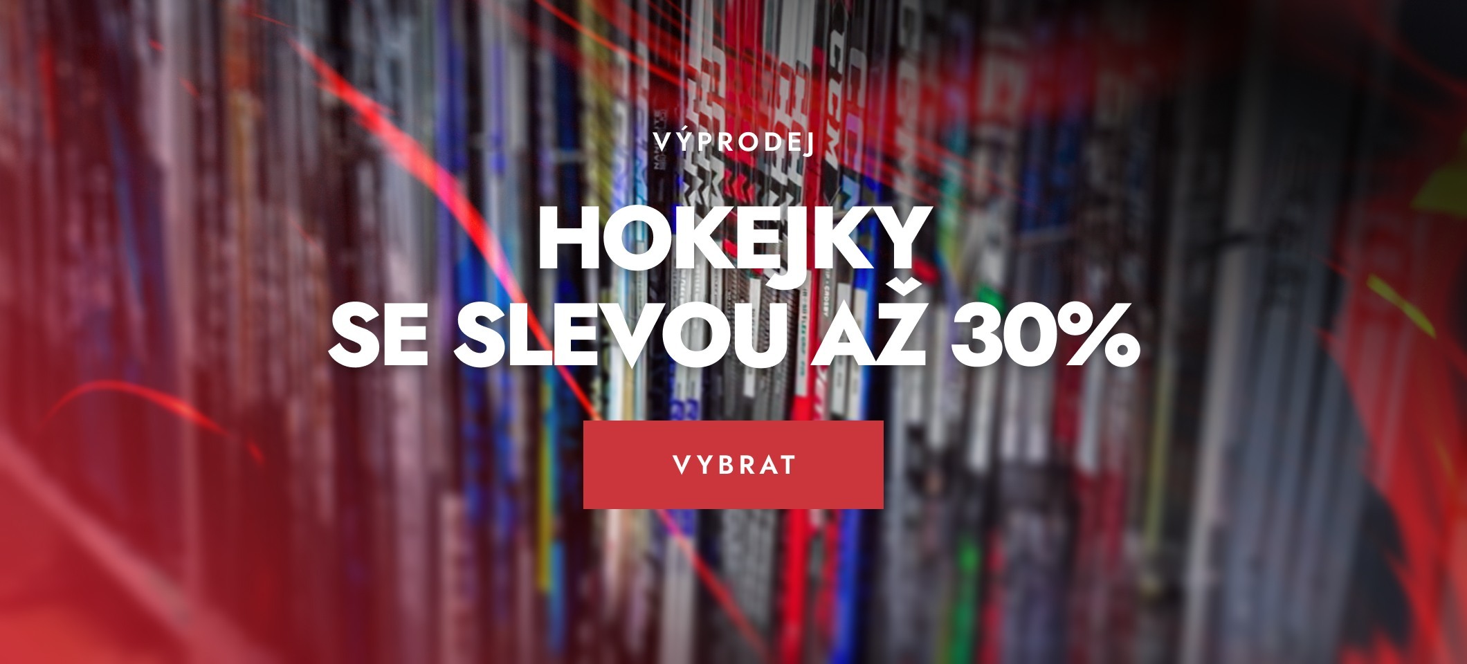 Výprodej: Hokejky se slevou až 30%