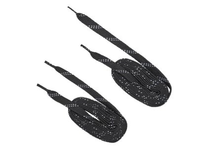 Tkaničky CCM bavlněné LNWX (Barva Černá, Délka tkaniček 330 / 130")