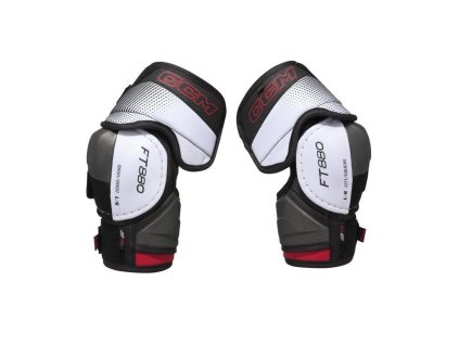Lokty CCM Jetspeed FT880 Senior (Barva Černá/bílá, Velikost ​​S)