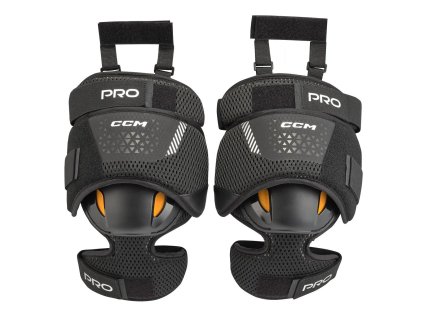 Chránič kolen CCM Pro Senior (Barva Černá, Velikost one size)