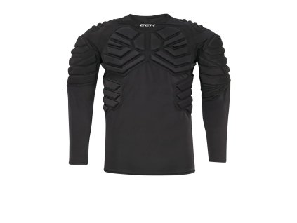 Triko s dl.rukávem CCM Padd Goalie Senior (Barva Černá, Velikost ​​​​L)