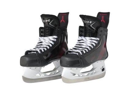 Brusle CCM Jetspeed FT880 Senior (Barva Černá/červená, Velikost bruslí 10, Šířka bruslí Regular)