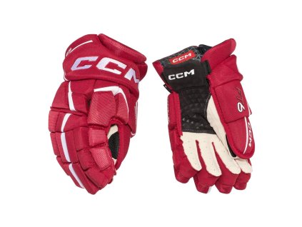 Rukavice CCM JetSpeed FT6 Senior (Barva Černá/bílá, Velikost rukavic 13)