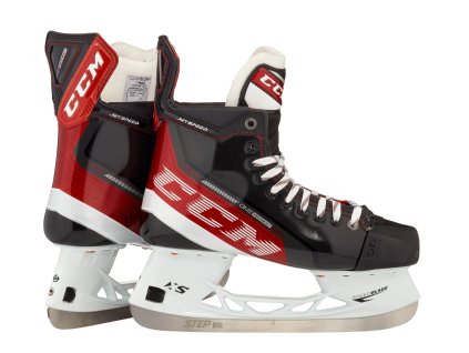 Brusle CCM Jetspeed FT4 Senior (Barva Červená, Velikost bruslí 10,5, Šířka bruslí Tapered)