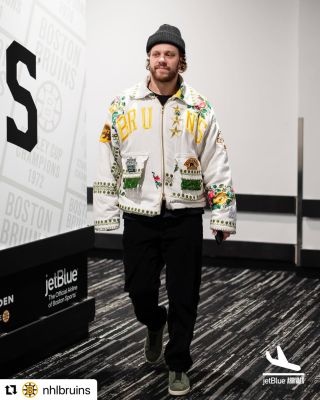 Pasta w/ HW beanie 🍝 #hckyw #nhl