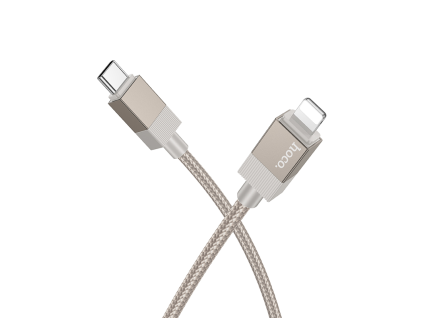 Honorific PD nabíjecí datový kabel 1M Lightning USB ZLATÝ (310ks/krt)