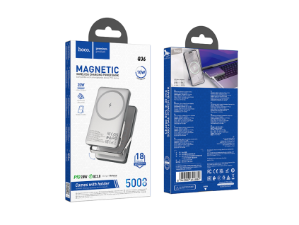 Sunlight PD20w magnetická powerbanka s držákem 5000mAh (64ks/krt)