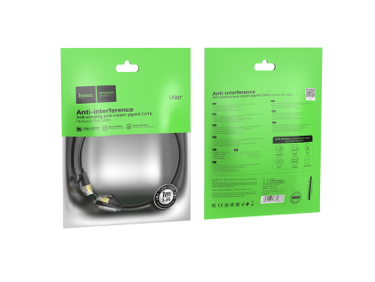 Plochý síťový kabel 1m (200ks/krt)