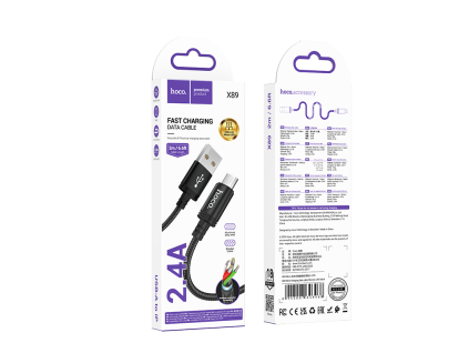 Wind nabíjecí datový kabel Micro USB 2m (420ks/krt)