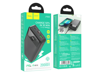 Cool Figure PD20W powerbanka QC3.0 20000mAh ČERNÁ (84ks/krt)