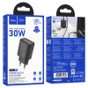 Gentle PD30W dual port adaptér ČERNÝ (120ks/krt)