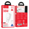 Gentle PD30W dual port adaptér Type-C to Type-C BÍLÝ (120ks/krt)