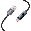 Favor 5A nabíjecí datový kabel 1m s displejem Type-C  (310ks/krt)