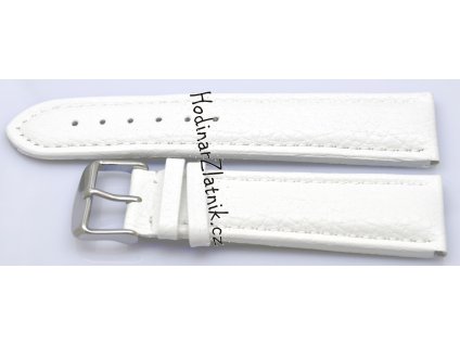 Kožený řemínek bílý 18002.09.24 18 Délka: L, Šířka: