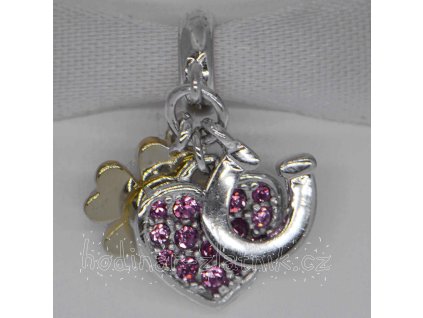 Stříbrný provlékací přívěšek 030820500001