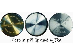 Gravírování textu nebo obrázku