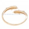 Dámský prsten ze žlutého zlata ve tvaru delfínů OLI21010015210485