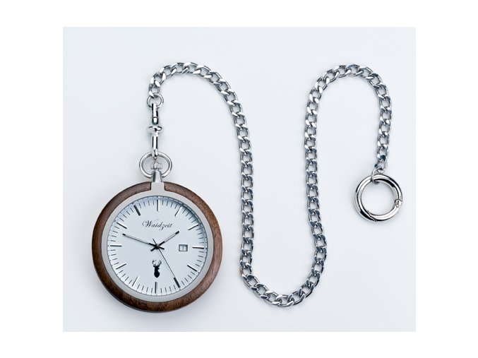 WAIDZEIT Alpin TASCHENUHR Walnuss TW01 1