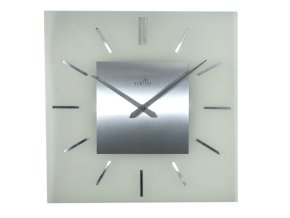 NEXTIME - "Stripe Square Radio Controlled" Nástěnné hodiny rádiem řízené
