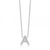 sif jakobs novoli a necklace with white zirconia p1447 2926 image