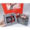 MARVEL – Dětské hodinky a náramek Avengers, BLACK WINDOW M-9205BSET