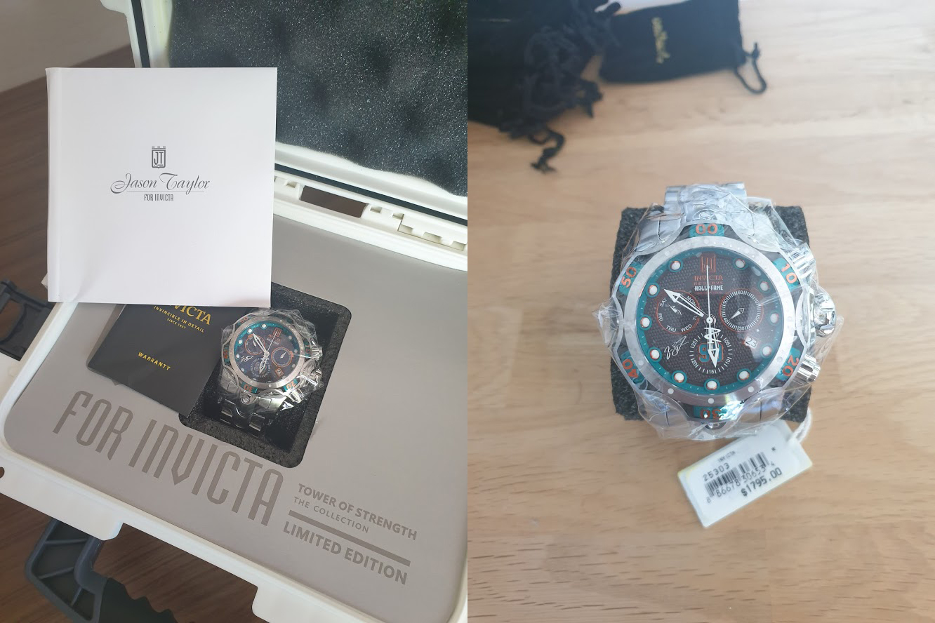 Limitovaná edice Invicta Jason Taylor 25303