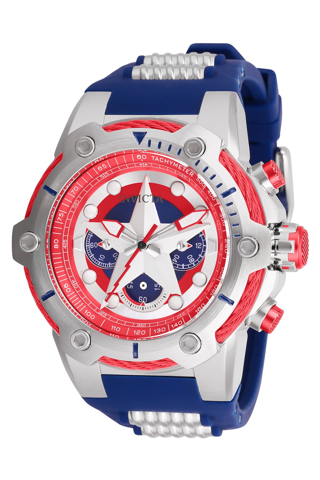 Pánské hodinky Invicta MARVEL Captain America 25703  + Kufr Invicta v hodnotě 1000 Kč ZDARMA