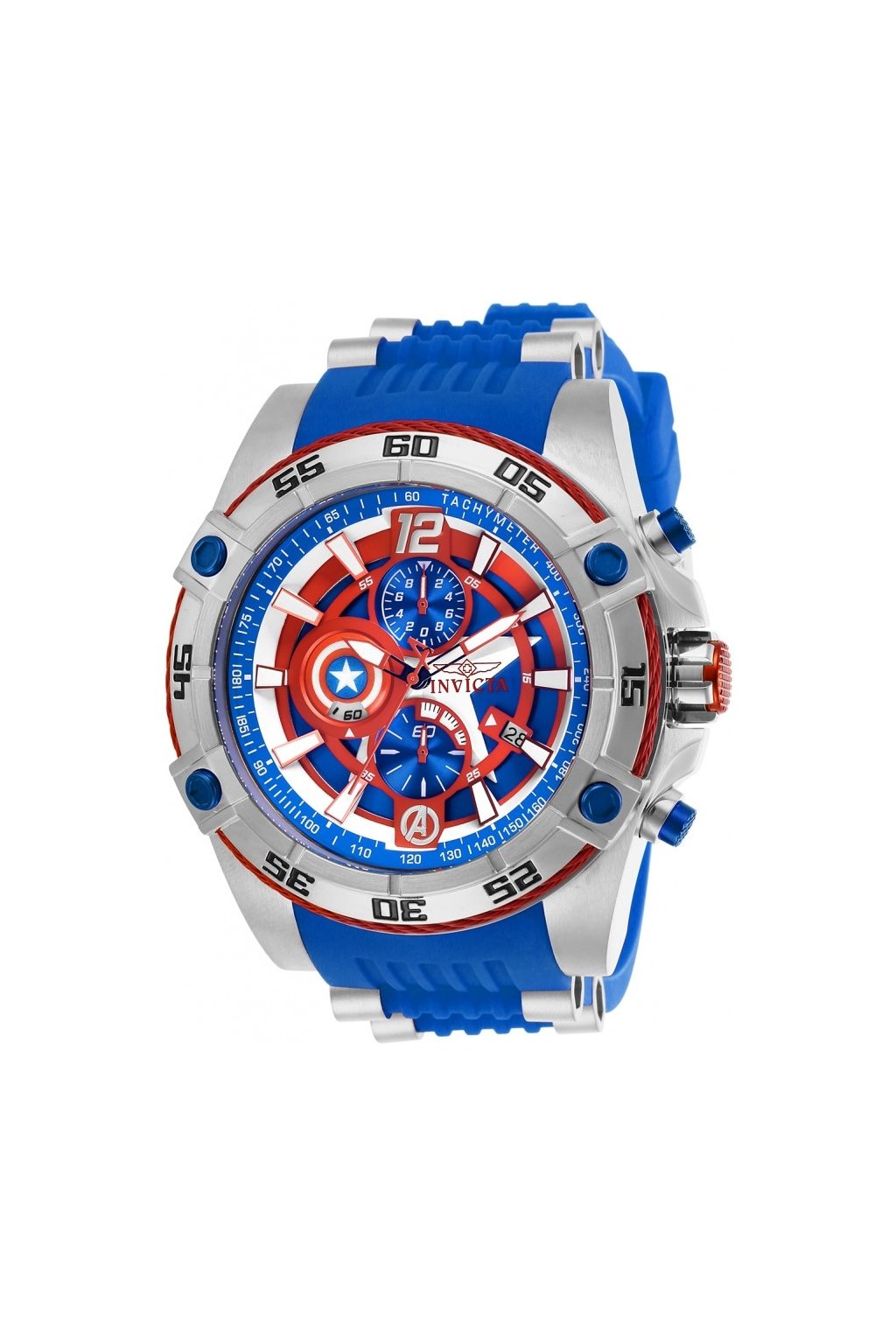 Pánské hodinky Invicta MARVEL Captain America 26780  + Kufr Invicta v hodnotě 1000 Kč ZDARMA
