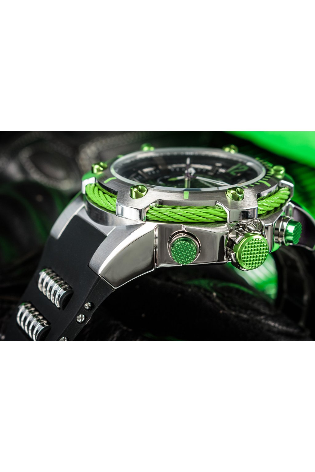 Panske hodinky Invicta Marvel Men Quartz Chronograph 25985 Hulk Limited Edition 3000pcs Darkova sada v hodnot 2000 K ZDARMA Hodinky INVICTA